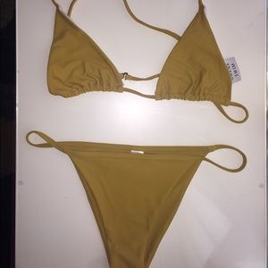 OHANA MUSTARD YELLO BIKINI
